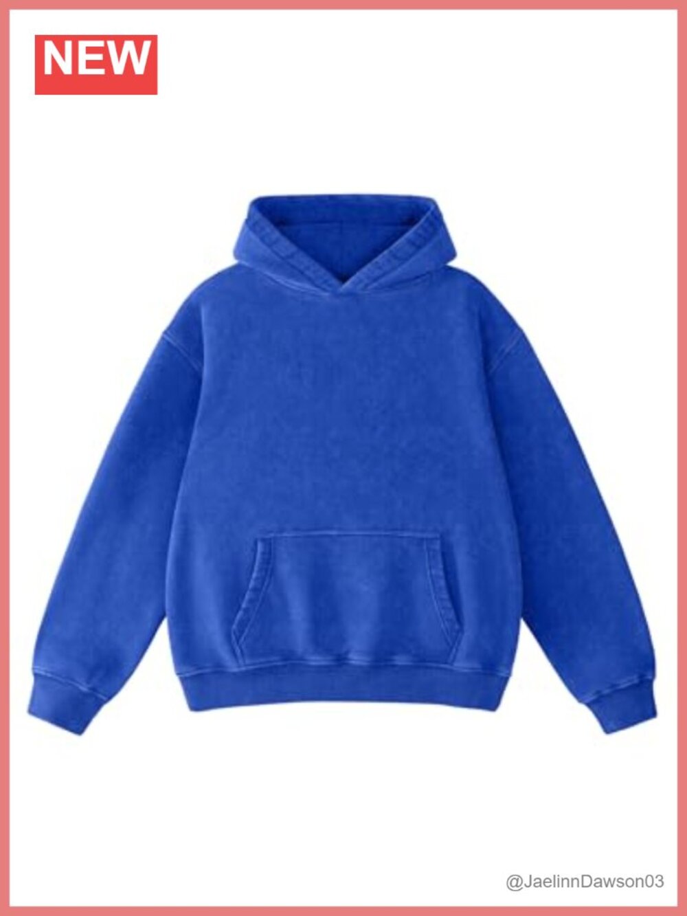 Oversized Heavyweight Hoodie Pullover Vintage Acid Wash Sweatshirt